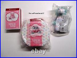 American Girl Bitty Baby Tea Party Set Outfit Lion NEW 3 Pc Retired Collection