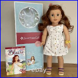 American Girl Blaire Wilson 18 Doll of the Year 2019 Original Box & Meet Outfit