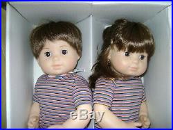 American Girl & Boy Bitty TwinsBrown Hair & EyesMatched OutfitsOriginal Box