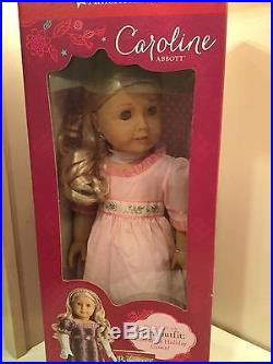 American Girl CAROLINE ABBOTT doll + extra outfit NRFB NEW Beforever