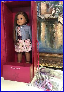 American Girl CYO Create Your Own Doll Brown Hair Blue Eyes & Accessories New