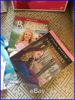American Girl Caroline Doll Box 2 Books, Iimited Edition Party Outfit