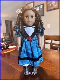 American Girl Cecile & Marie Grace Dolls Plus Parlor Outfit