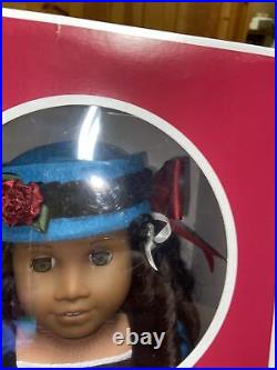 American Girl Cecile and Marie Grace on box With Cecile Outfit