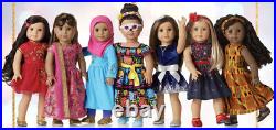 American Girl Celebration OutfitsLUNAR, DIWALI, KWANZA, HANUKKAH, EID, XMAS, DIADE NIB