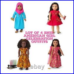 American Girl Celebration Outfits Lot Of 4 BNIB