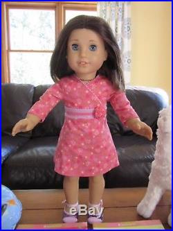 American Girl Chrissa Doll Snow Outfit Gear Warmup Set Swimsuit Sundress LLama