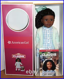 American Girl Claudie Wells Doll & Glitzy Sequin Gown & Capelet Outfit New