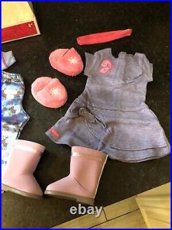 American Girl Cloths, Desk w Accessories plus