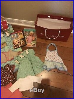 American Girl DOLL KIT In MEET OUTFIT Accessories Necklace Hat Purse Lot