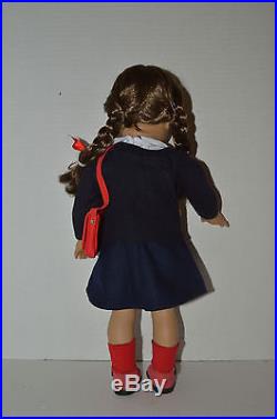 American Girl DollMolly In Meet OutfitGlasses Case Purse ShoesOriginal Box