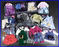 American Girl Doll 18 Inch Authentic Outfits and Accessories Lot of 12 Vintage