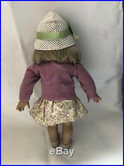 American Girl Doll 18 Kit Kittredge Meet Outfit Accessories Dress Dog Grace Lot