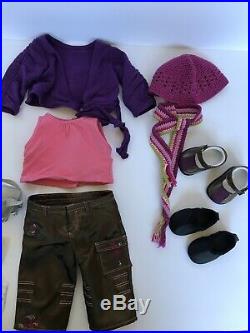 American Girl Doll 2005 GOTY Marisol With Meet Outfit And Accesories Official