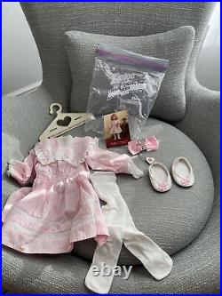 American Girl Doll 2005 Nellie Spring Party Dress Complete Set