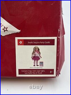 American Girl Doll 2006 Sweet Sequins Party Outfit and Accessories NEW NIB