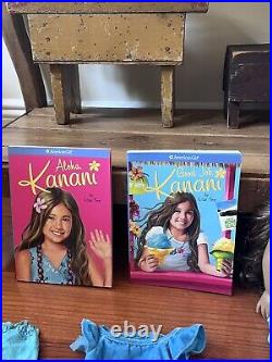 American Girl Doll 2011 Kanani Collection with Books, Paddleboard, and Outfits
