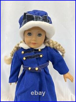 American Girl Doll 2012 Caroline Abbott RETIRED with Travel Outfit and Winter Co