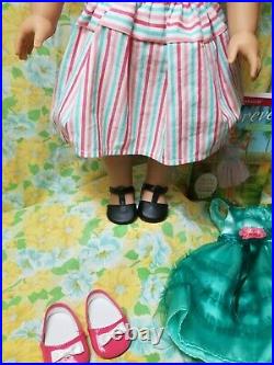 American Girl Doll 2014 MARYELLEN DOLL Birthday Dress Meet Outfit Book