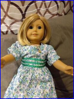 American Girl Doll- 2 outfits-meet outfit, and extra pretty dress