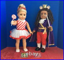 American Girl Doll #83 & 44 & Nutcracker Mouse King and Land of Sweets Outfit