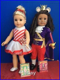 American Girl Doll #83 & 44 & Nutcracker Mouse King and Land of Sweets Outfit