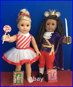 American Girl Doll #83 & 44 & Nutcracker Mouse King and Land of Sweets Outfit