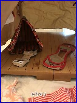 American Girl Doll About Molly, Camping Tent With Accessories Plus Outfits