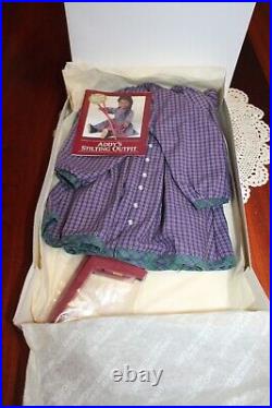 American Girl Doll Addy's RETIRED & VERY RARE P. C. Stilting Outfit & Stilts, NIB