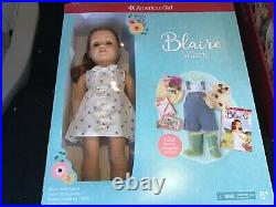 American Girl Doll Blaire Doll Accessories Piglet Garden Outfit Book Set NEW