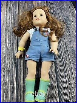 American Girl Doll Blaire Gardening Outfit With Doll Retired