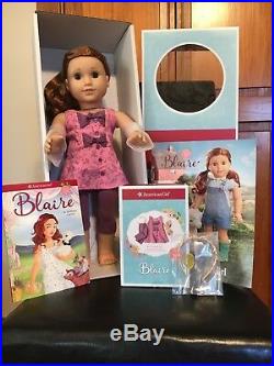 American Girl Doll Blaire Girl of The Year 2019+Floral Flair Outfit-No Meet-NIB