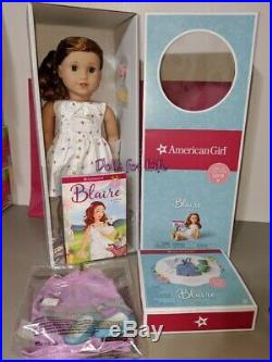 American Girl Doll Blaire Wilson & Blaire's Gardening Outfit NEW IN BOX + extra