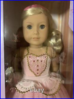American Girl Doll Blond Hair? SPARKLING BALLERINA? & Outfit Set 12 Piece NRFB