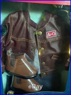 American Girl Doll Boy Logan NIB + Performance Outfit+ Limited Edition AG Bag