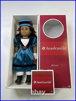 American Girl Doll CECILE REY In Meet Outfit Necklace Hat Gloves ACCESSORIES Box