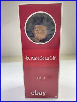 American Girl Doll CECILE REY In Meet Outfit Necklace Hat Gloves ACCESSORIES Box