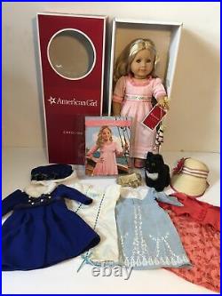 American Girl Doll Carolina With Outfits And Accessories Lot Euc
