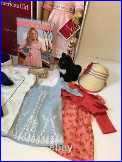 American Girl Doll Carolina With Outfits And Accessories Lot Euc