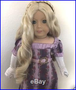 American Girl Doll Caroline Abbott 18 Retired Complete With Meet Outfit & Holiday