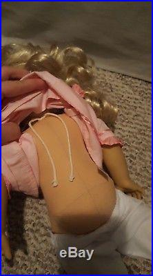 American Girl Doll Caroline Abbott- Retired in Meet Outfit with Accessories EUC