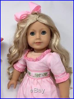 American Girl Doll Caroline Meet Outfit and Accessories- Pristine Adult Col