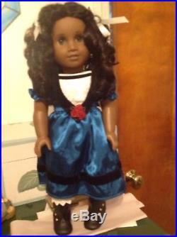 American Girl Doll Cecile Doll & Book & Outfit RETIRED