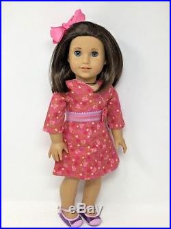 American Girl Doll Chrissa Meet Outfit Girl of the Year 2009 Exc Cond