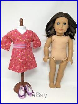 American Girl Doll Chrissa Meet Outfit Girl of the Year 2009 Exc Cond