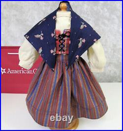 American Girl Doll Clothes KIRSTEN DIRNDL & KERCHIEF OUTFIT + SOCKS & BOOTS Bag