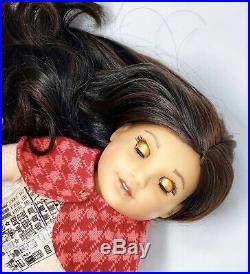 American Girl Doll Custom CYO Luciana, Espresso Hair, Holiday Outfit, New Doll