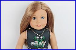 American Girl Doll Dirty Blon Hair Blue Eyes + Extra Outfits & Accesories & Cat
