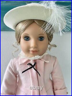 American Girl Doll Elizabeth Cole, With Ridding Outfit And Meet Shoes