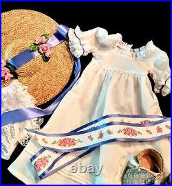 American Girl Doll FELICITIY'S Summer Outfit Complete Retired Rare